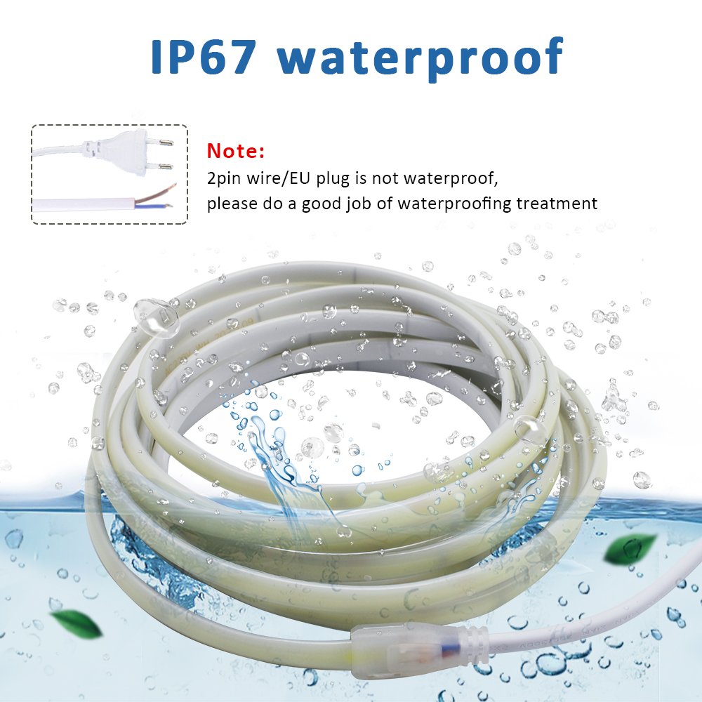 Outdoor Power Hub - 220V IP67 Waterproof COB Led Strip