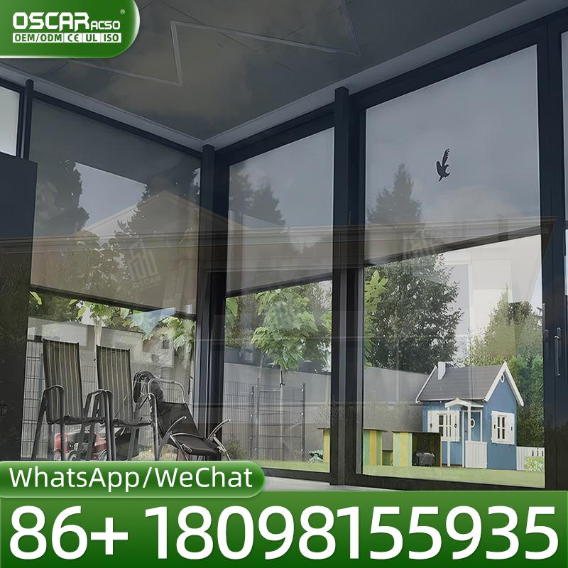 Outdoor Power Blinds - Outdoor Battery Powered Roller Shades with