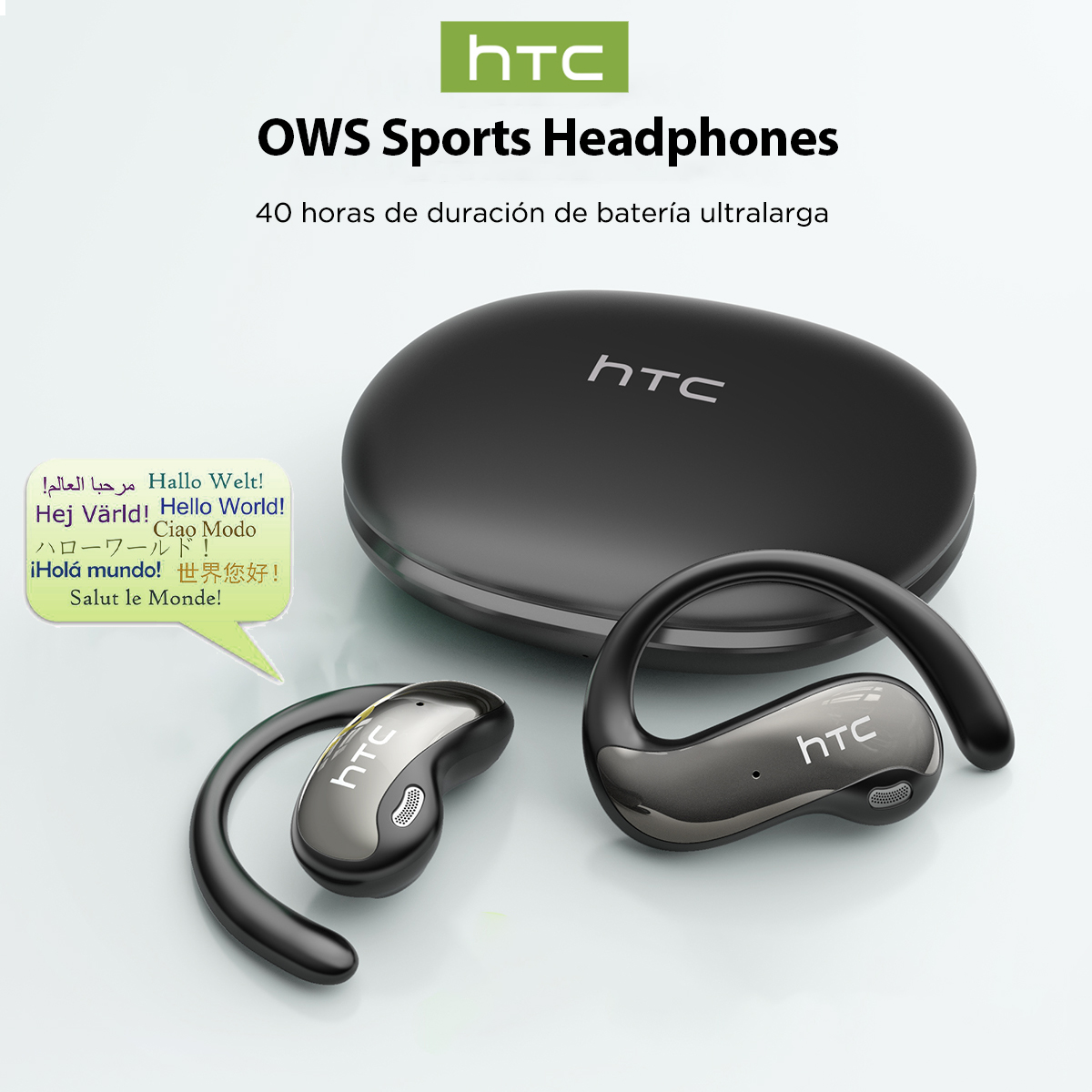Outdoor Power Lead - HTC NE19 Bluetooth Earphones AI OWS