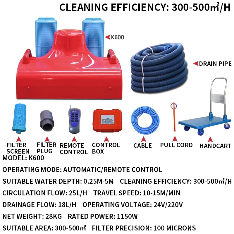 Pool Vacuum Cleaner Water Turt - Outdoor Power Vacuum recension och pris