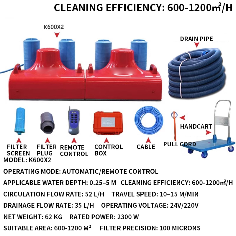 Pool Vacuum Cleaner Water Turt - Outdoor Power Vacuum recension och pris