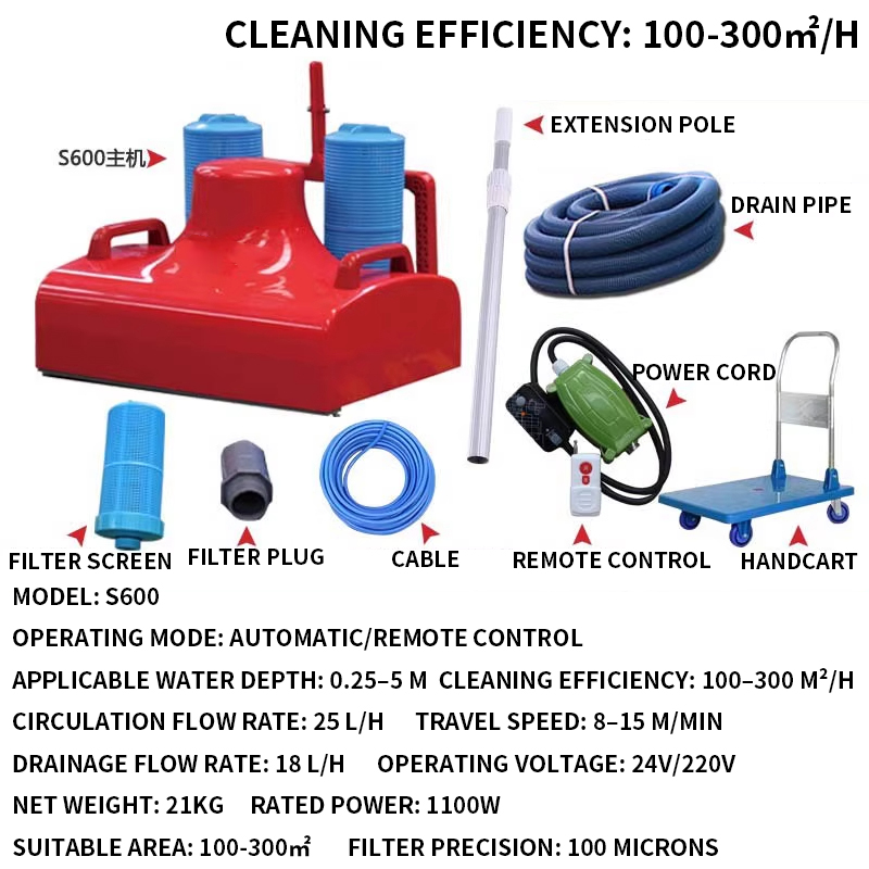Pool Vacuum Cleaner Water Turt - Outdoor Power Vacuum recension och pris