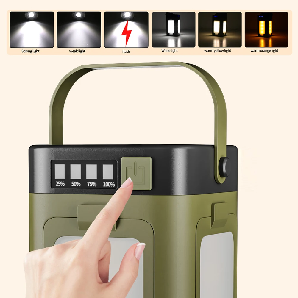 Solar Outdoor Portable Camping - Outdoor Power Bank recension och pris