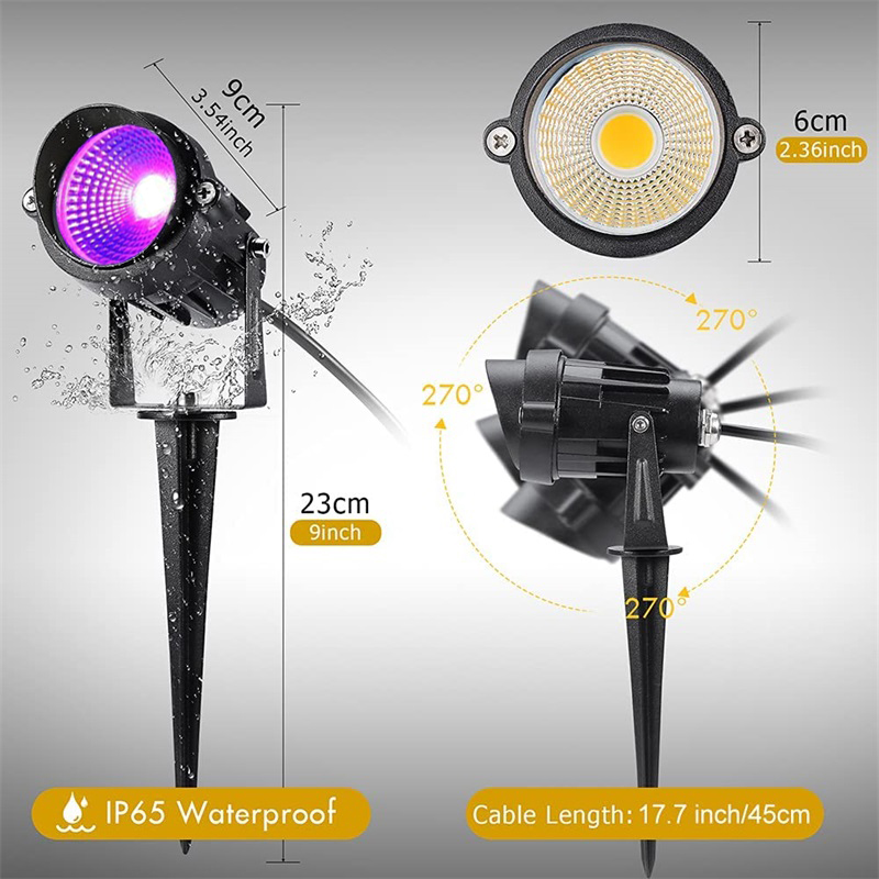 Black Light Halloween Spotligh - Outdoor Power Hub recension och pris