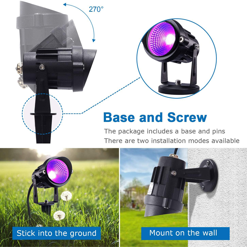 Black Light Halloween Spotligh - Outdoor Power Hub recension och pris