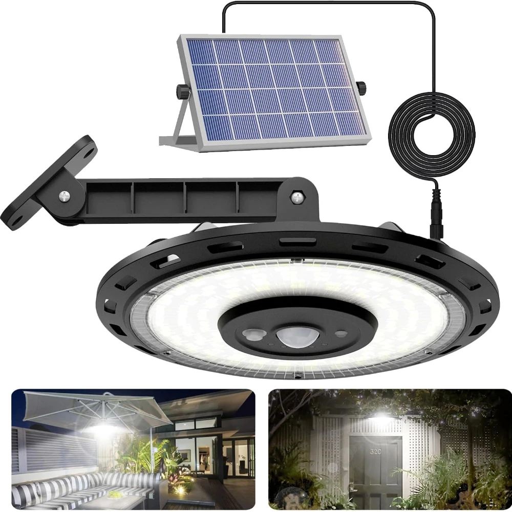 Motion Sensor Solar Pendant Li - Outdoor Power For Gazebo recension och pris