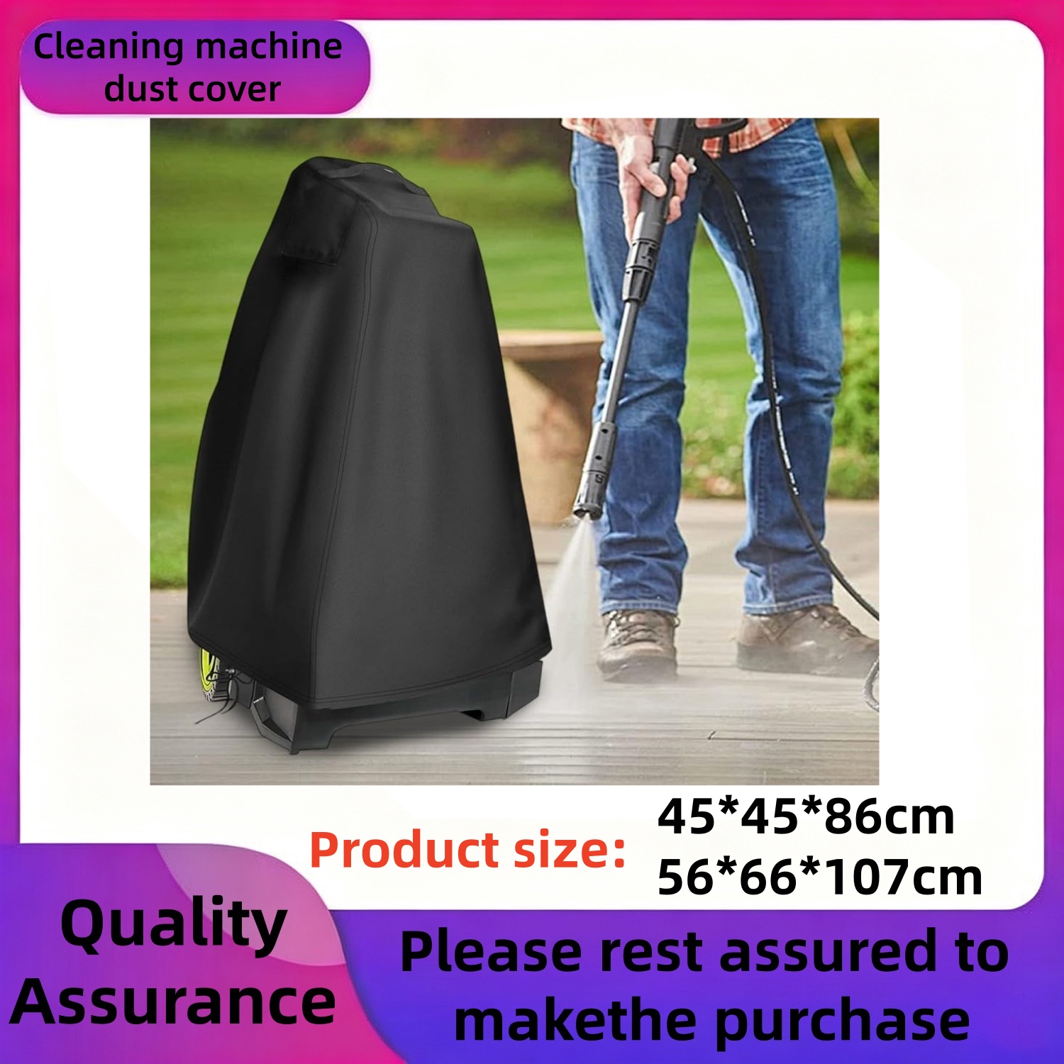 Pressure Washer Cover 210D Oxf - Pressure Washer Electric recension och pris