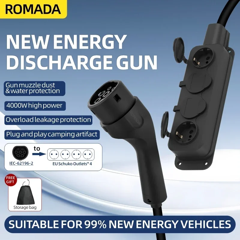 Portable 16A 4KW Electric Car  - Outdoor Power Hub recension och pris