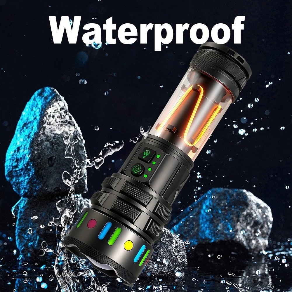 Powerful Ultra Bright LED Flas - Outdoor Power Bank recension och pris