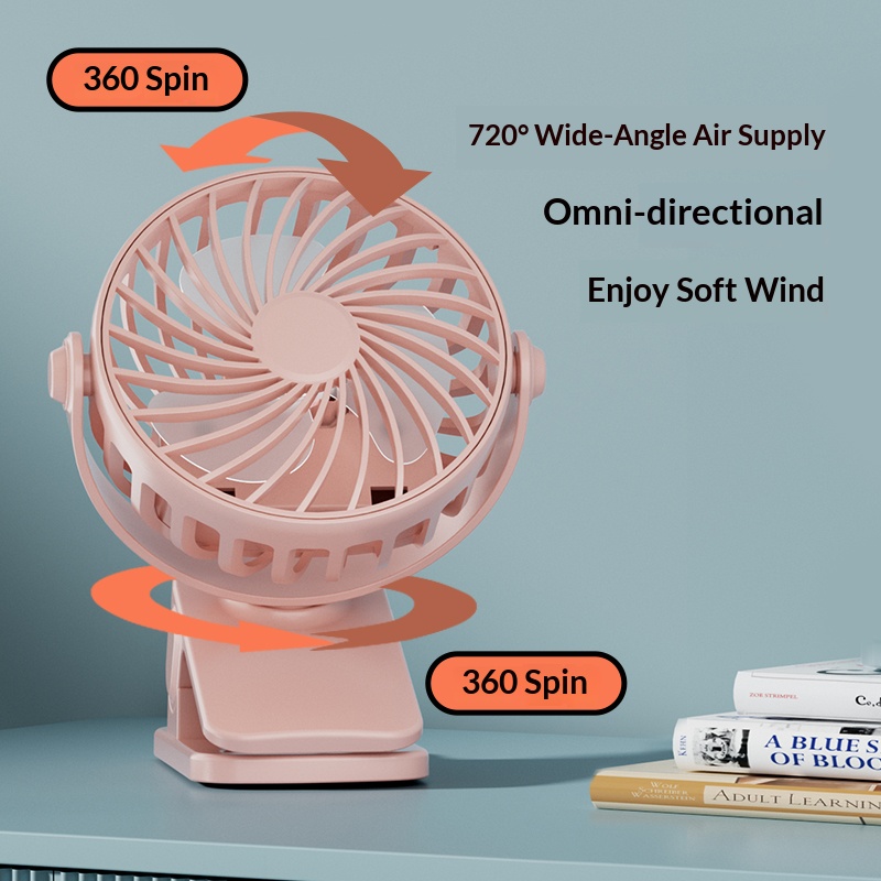 Personal Clip Fan 720 Swivel H - Outdoor Power Timer recension och pris
