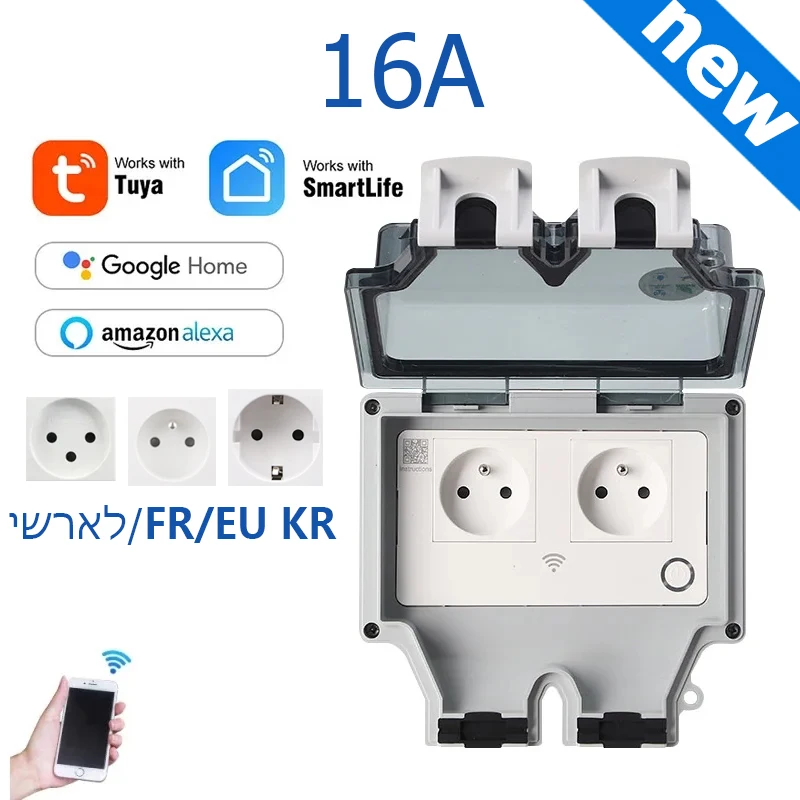 Tuya Power Socket IP66 Outdoor - Outdoor Power Timer recension och pris