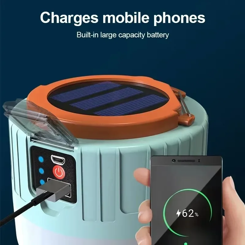Solar Camping Lantern Recharge - Outdoor Power Bank recension och pris