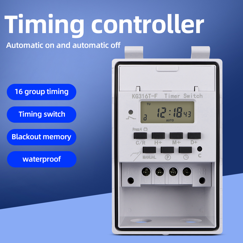Digital Timer Switch 220V 30A  - Outdoor Power Timer recension och pris