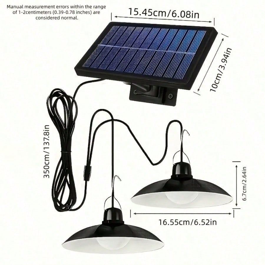 Solar Roof Light, Suitable for - Outdoor Power For Gazebo recension och pris