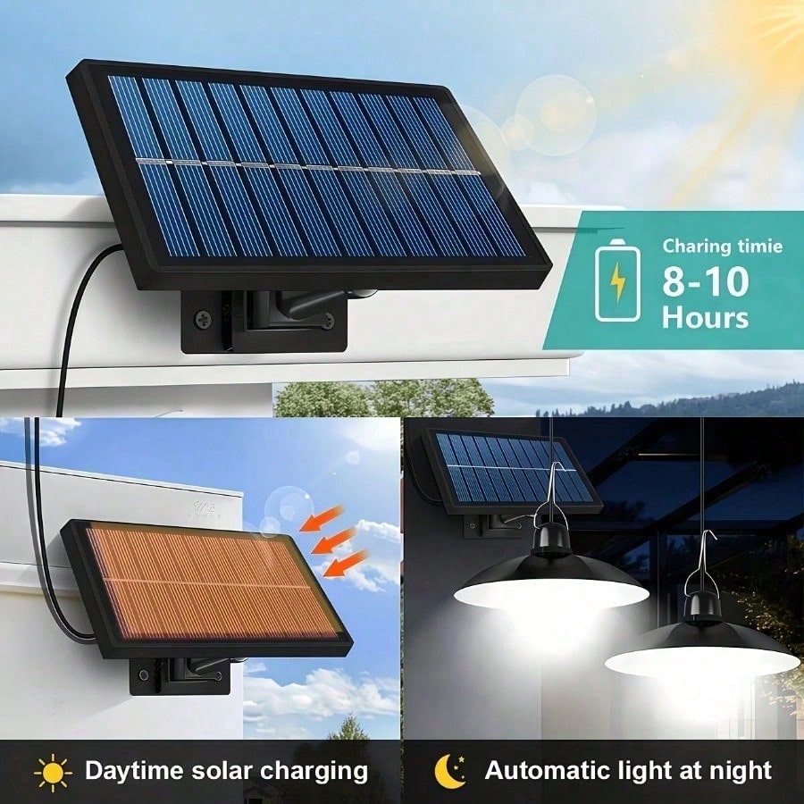 Solar Roof Light, Suitable for - Outdoor Power For Gazebo recension och pris