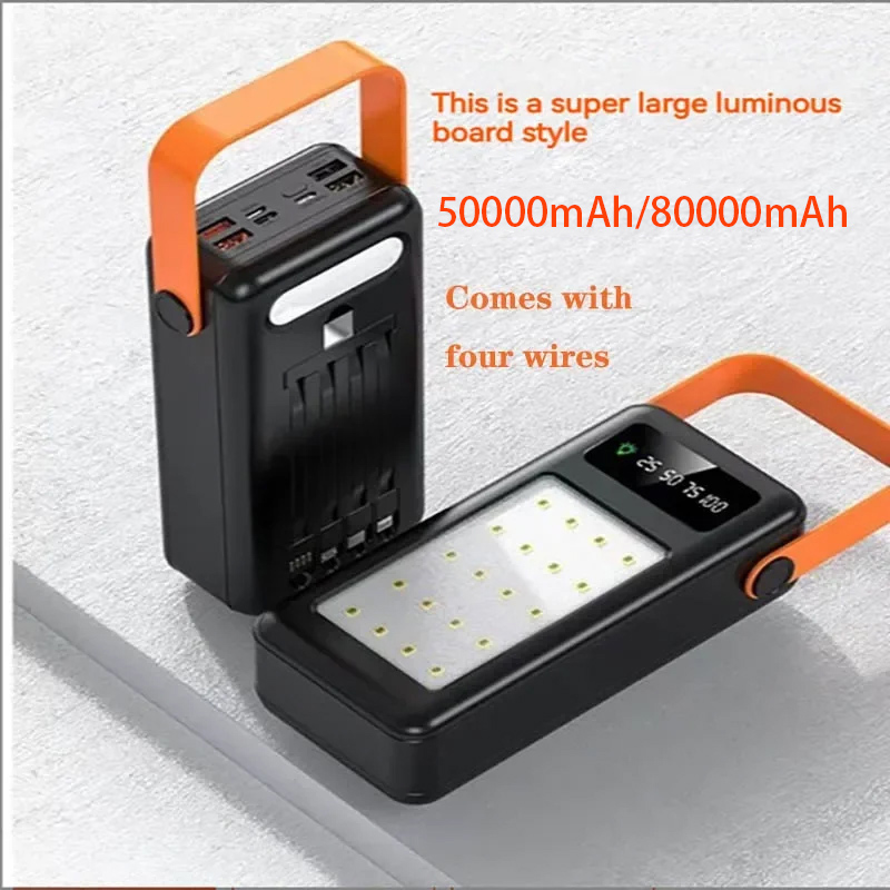 50000mAh 80000mAh Portable Pow - Outdoor Power Bank recension och pris