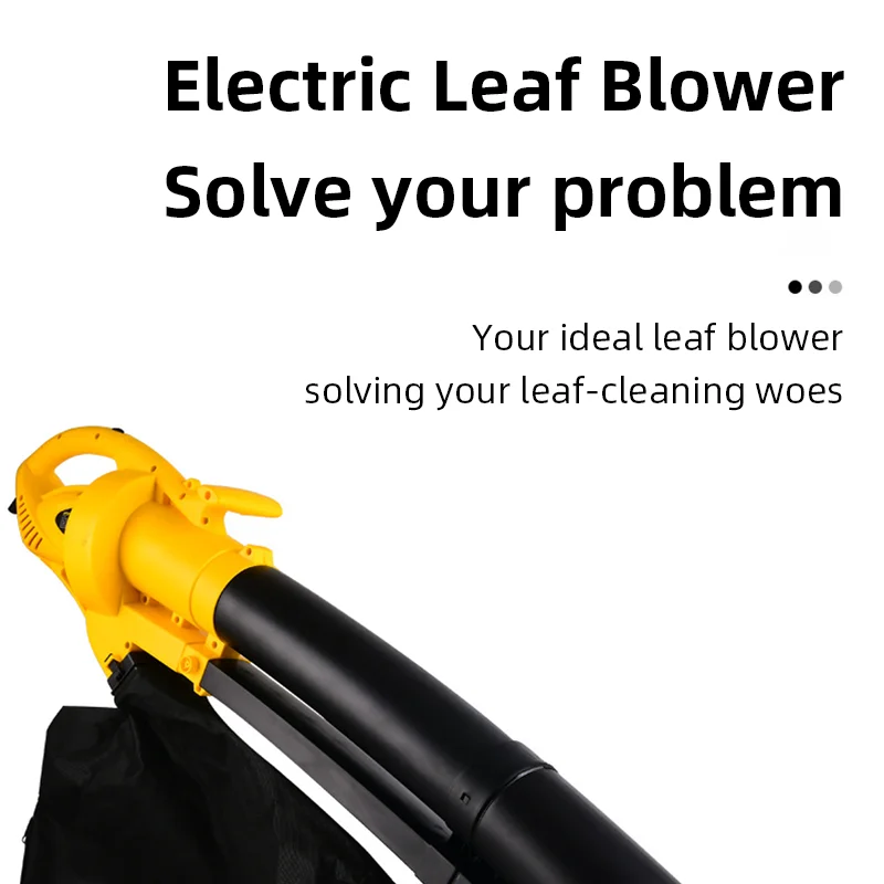 Electric High Power Leaf Blowe - Outdoor Power Vacuum recension och pris