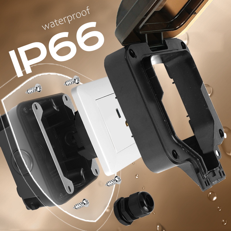 Avoir IP66 Wall Waterproof Soc - Outdoor Power Hub recension och pris