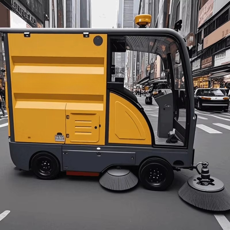 Compact Electric Street Sweepe - Pressure Washer Electric recension och pris