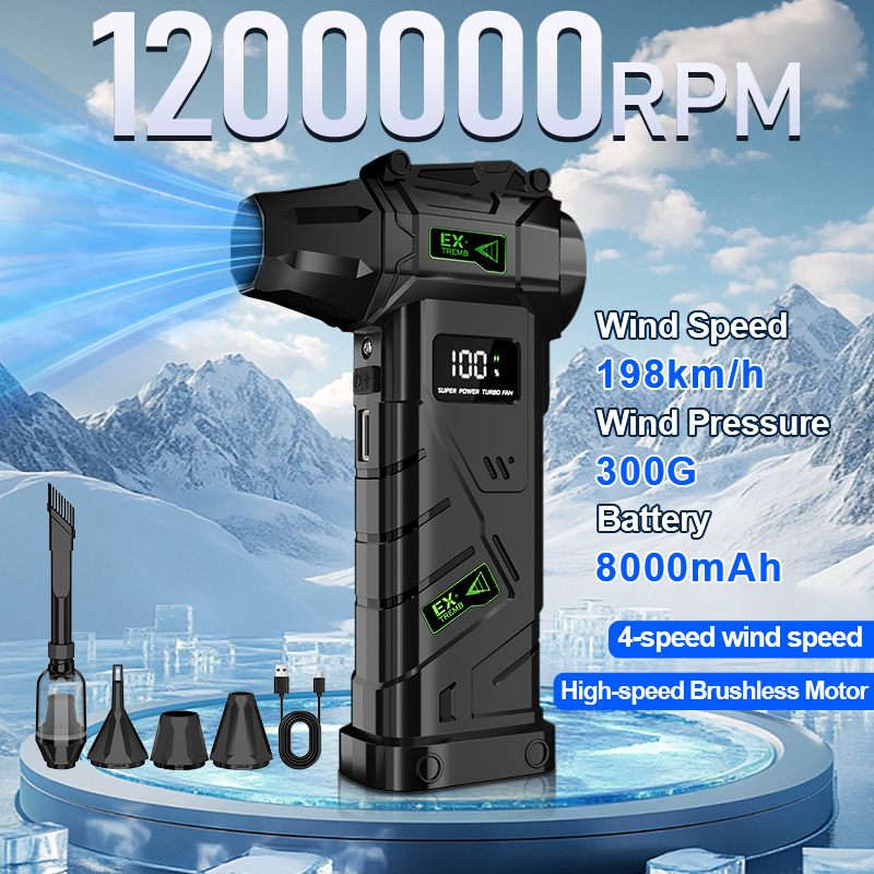 2-in-1 Blow & Vacuum Cordless  - Outdoor Power Vacuum recension och pris