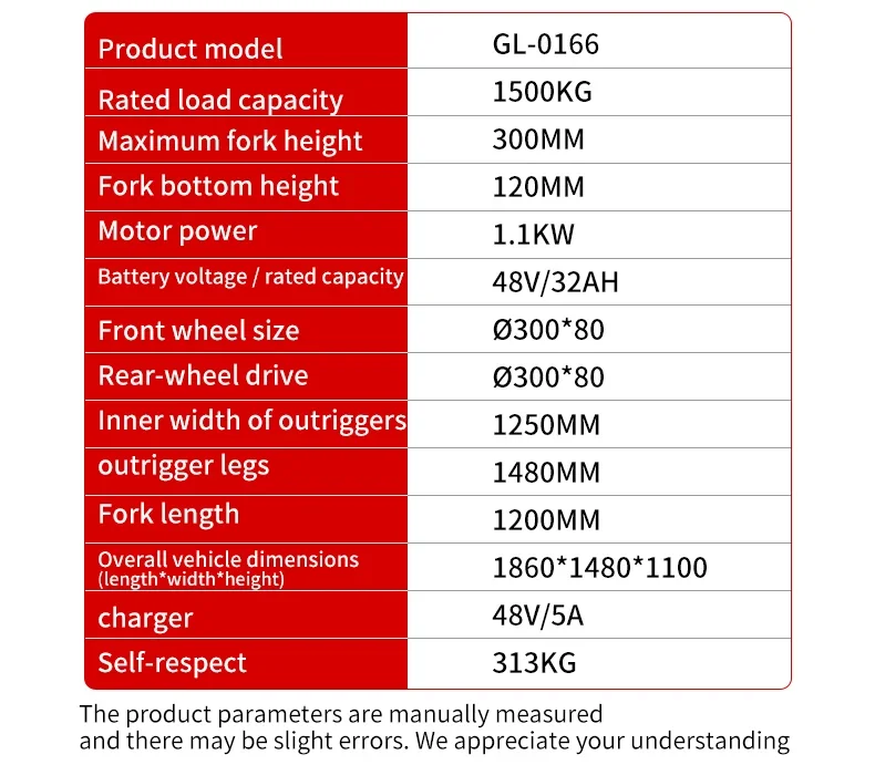 1500KG Battery Powered Electri - Outdoor Power Pallet Jack recension och pris