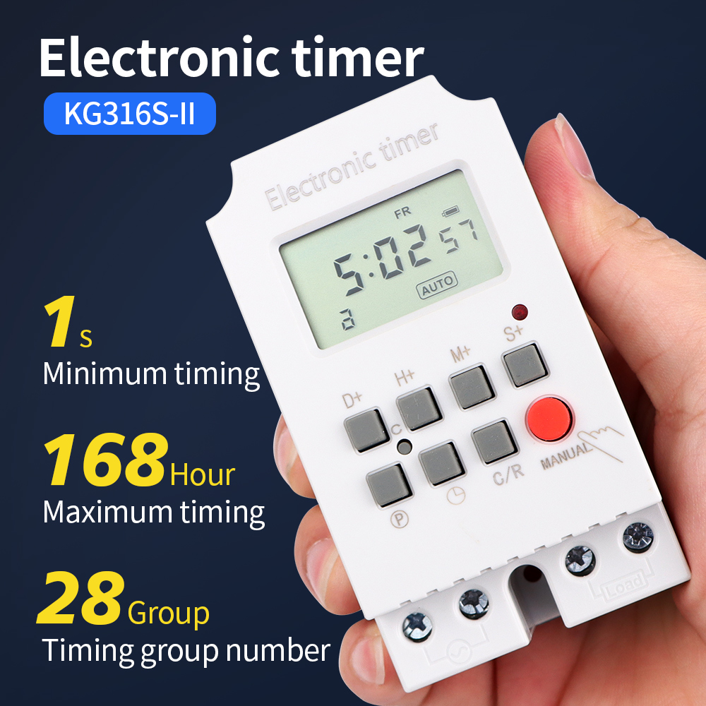 KG316S 220VAC 25A Digital Time - Outdoor Power Timer recension och pris
