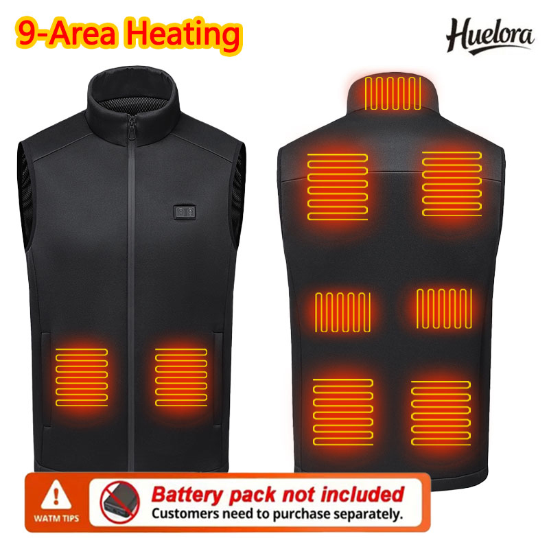 Winter Heating Vest 9 Area Sta - Outdoor Power Bank recension och pris