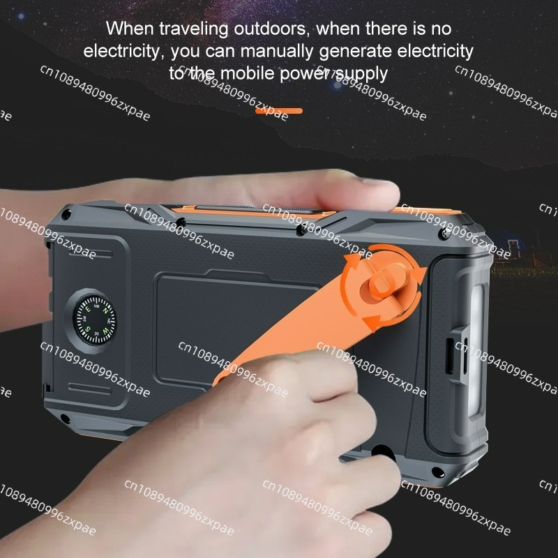 Solar Power Bank 10000mAh Hand - Outdoor Power Bank recension och pris