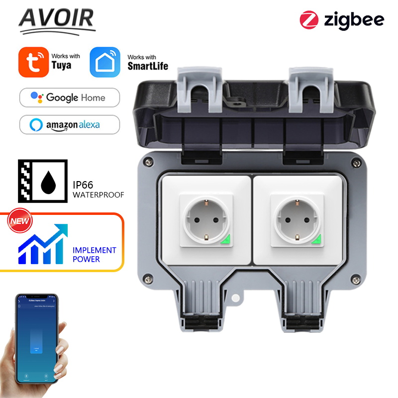 Avoir Tuya Zigbee Electrical S - Outdoor Power Hub recension och pris