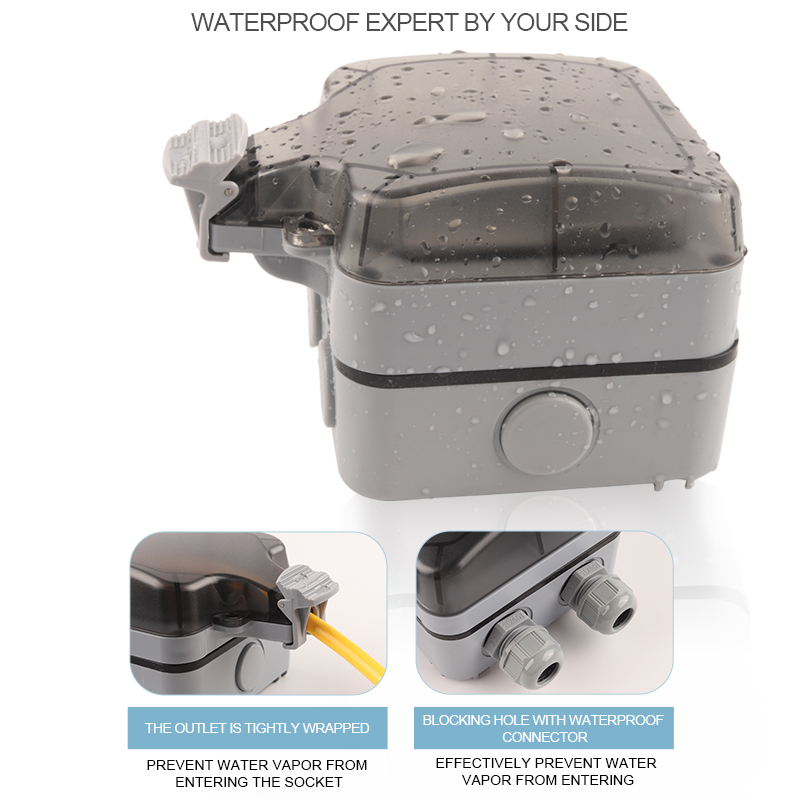 IP66 Outdoor Weatherproof 16A  - Outdoor Power Timer recension och pris