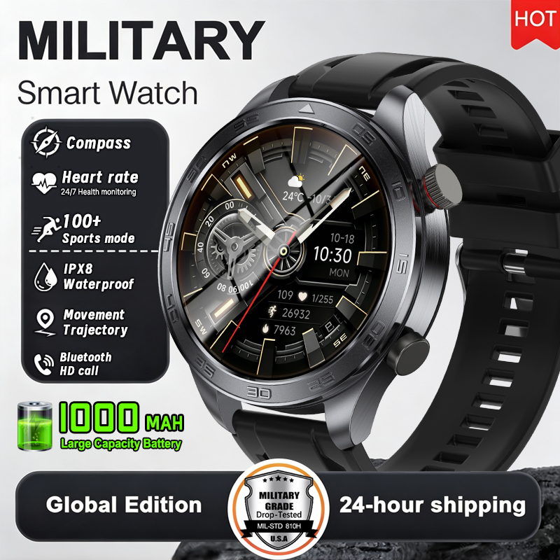New Military Smart Watch Men G - Outdoor Power Meter Box recension och pris