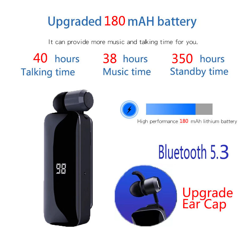 F906 Talk Time 40 Hours Blueto - Outdoor Power Lead recension och pris