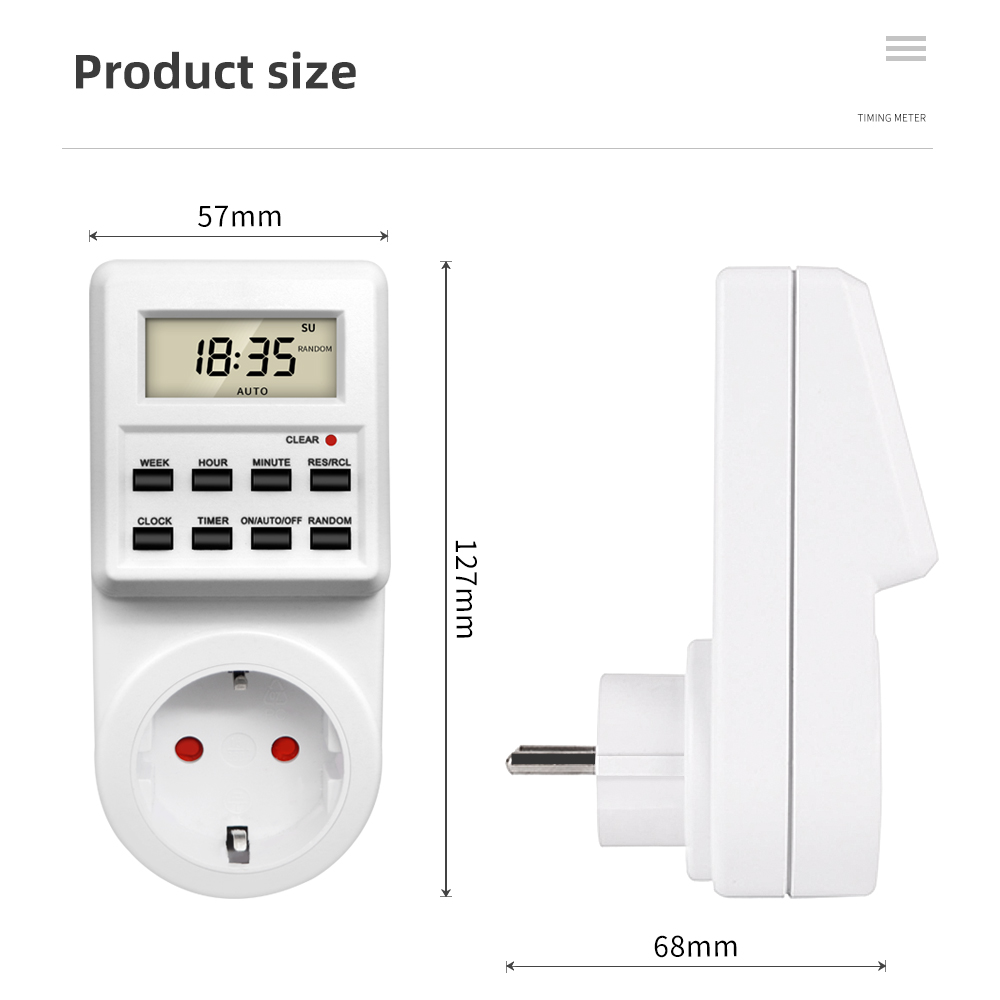 TM03 Digital Timer Switch Sock - Outdoor Power Timer recension och pris