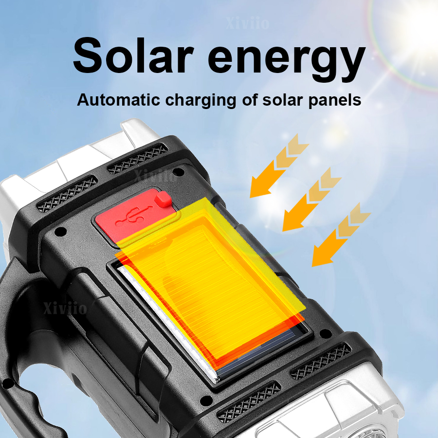 New Upgrade High Power LED Sol - Outdoor Power Bank recension och pris