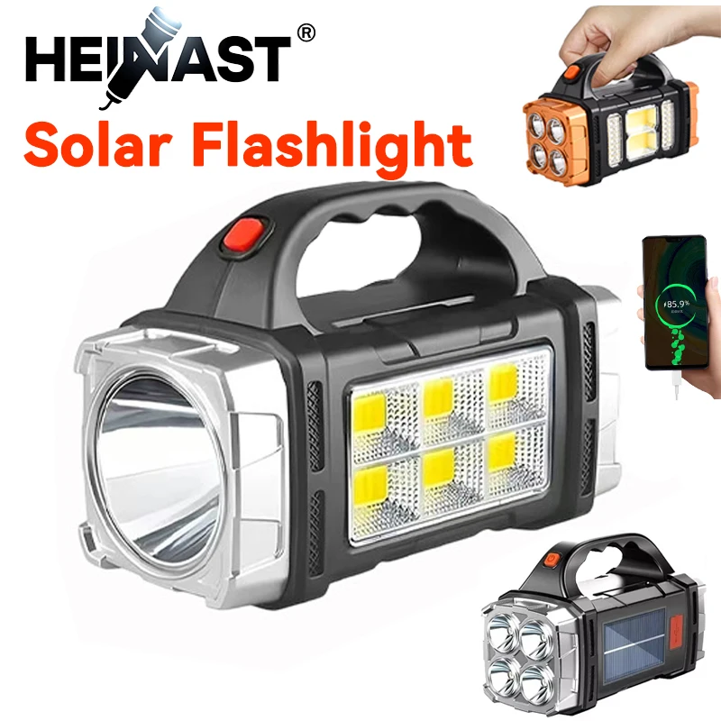 Powerful Handheld Flashlight U - Outdoor Power Bank recension och pris