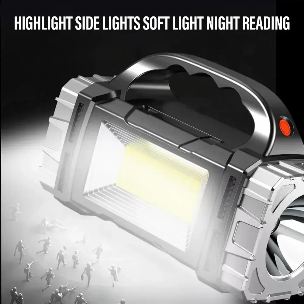 Powerful Handheld Flashlight U - Outdoor Power Bank recension och pris