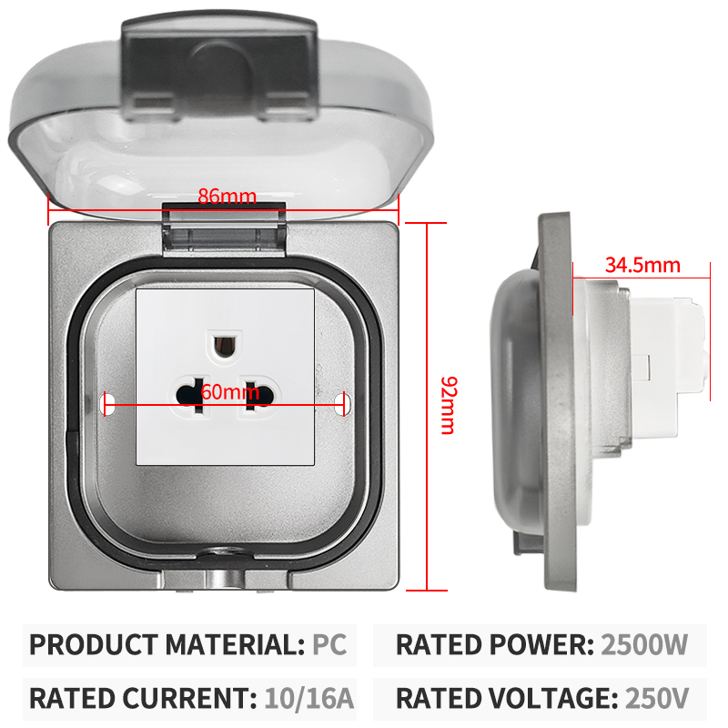 IP65 Waterproof Outdoor Socket - Outdoor Power Hub recension och pris
