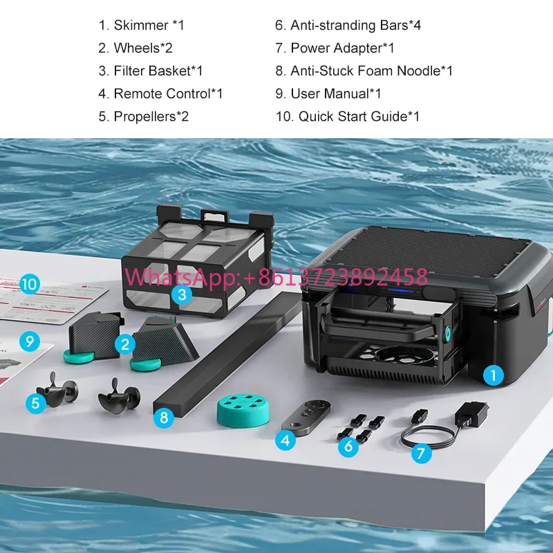 Pool Surface Robot Cleaner Aut - Outdoor Power Vacuum recension och pris