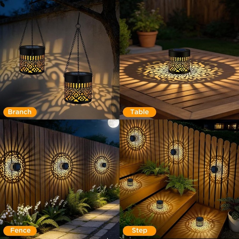 【Big deal】Solar Fence Lights O - Outdoor Power Deals recension och pris