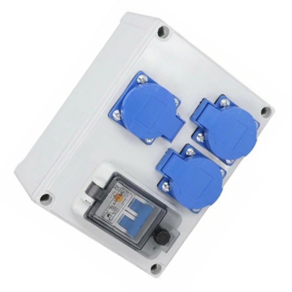 3-Way Wall Mounted Power Distr - Outdoor Power Distributors recension och pris