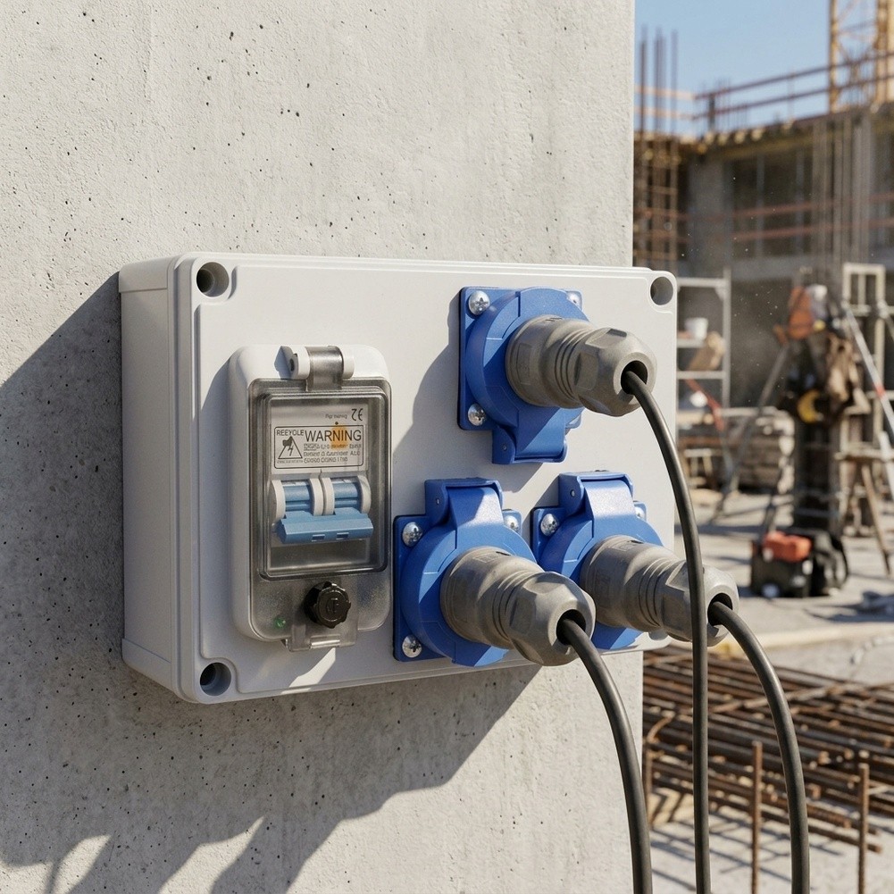 3-Way Wall Mounted Power Distr - Outdoor Power Distributors recension och pris