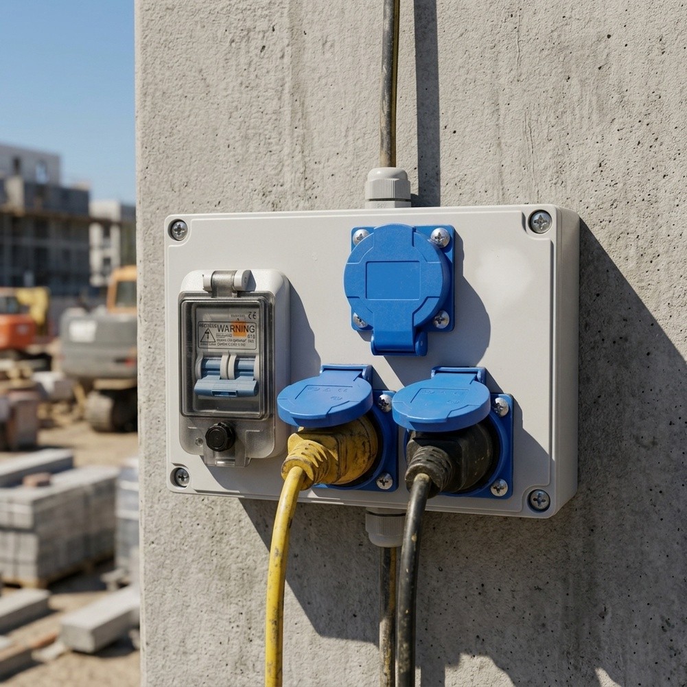 3-Way Wall Mounted Power Distr - Outdoor Power Distributors recension och pris